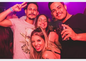 Brasilianische Gäste unseres Pub Crawls