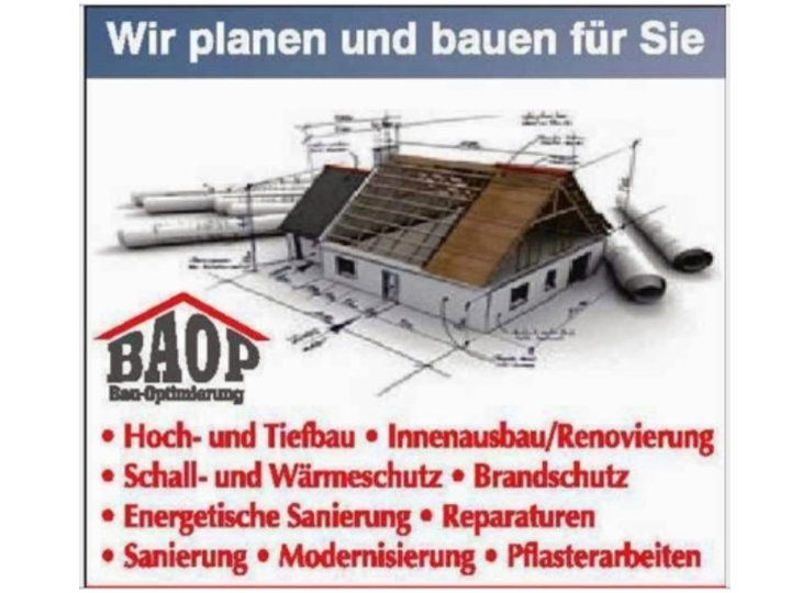 Galerie-Bild 1: BAOP Bauunternehmen aus Dummerstorf von BAOP Bau-Optimierung J. Wöltje (Hoch- u. Tiefbau, Ausbau, Sanierung)