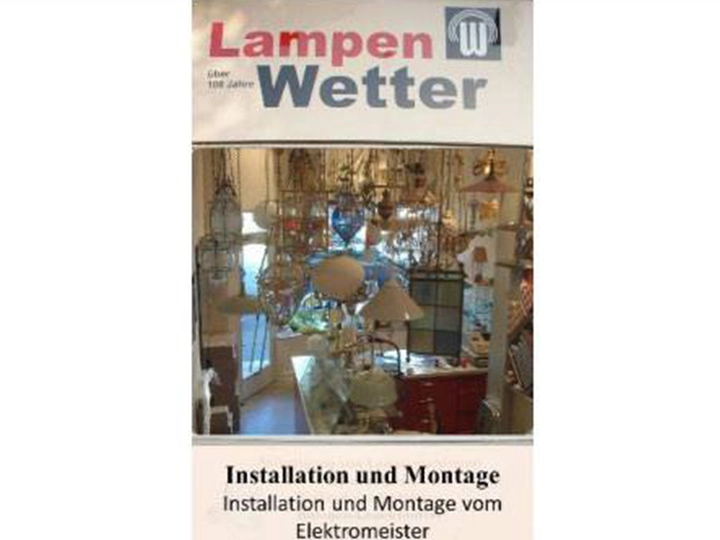 Galerie-Bild 1: Lichthaus Lampen Wetter GmbH aus Hamburg von Lichthaus Lampen Wetter GmbH 