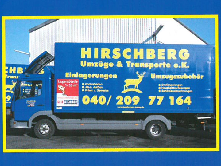 Galerie-Bild 1: HIRSCHBERG aus Hamburg von Hirschberg Umzüge & Transporte e.K. 