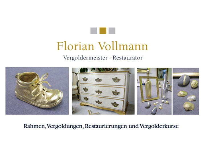 Galerie-Bild 1: Florian Vollmann aus Hamburg von Vollmann Florian (Vergoldermeister und Restaurator)