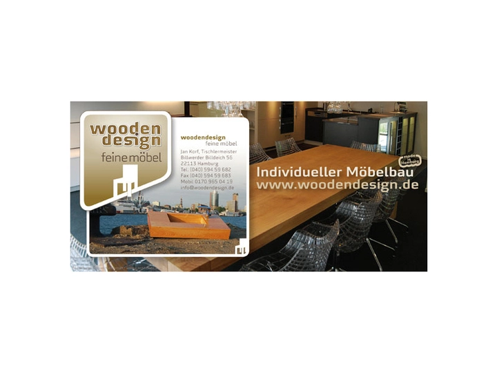 Galerie-Bild 1: Woodendesign feine möbel aus Hamburg von woodendesign feine möbel Tischlermeister Jan Korf 