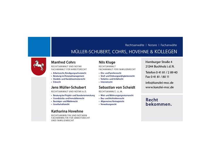 Galerie-Bild 1: Kanzlei am Rathaus aus Buchholz in der Nordheide von Kanzlei am Rathaus (Rechtsanwälte und Notare)