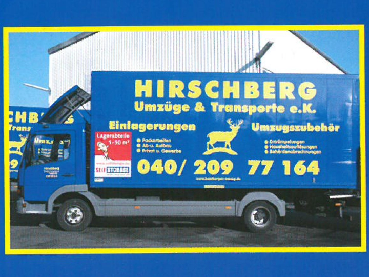 Galerie-Bild 1: HIRSCHBERG aus Hamburg von HIRSCHBERG , Umzüge & Transporte e. K.