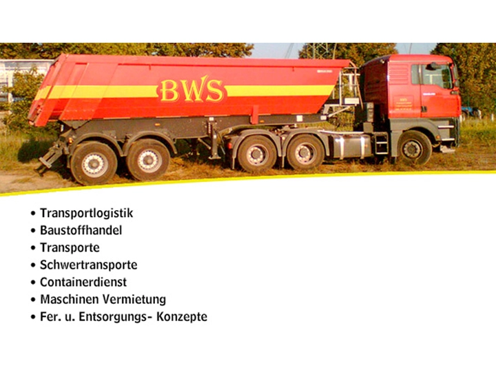 Galerie-Bild 1: BWS Transport GmbH aus Schenefeld von BWS Transport GmbH 