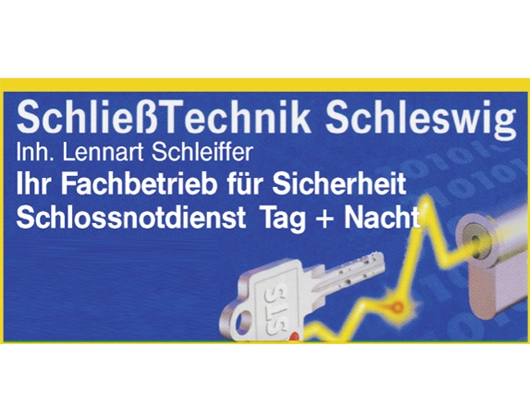 Galerie-Bild 1: SchließTechnik Schleswig e.K. aus Schleswig von SchließTechnik Schleswig e.K. Inh. L. Schleiffer (Sicherheitstechnik und Schlüsseldienst)