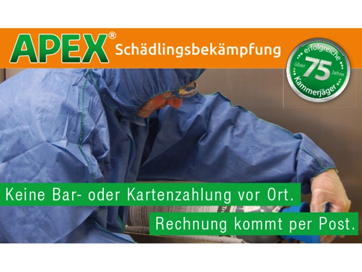 Galerie-Bild 1: . von APEX Schädlingsbekämpfung 