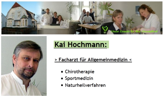 Galerie-Bild 1: Kai Hochmann aus Plön von Hochmann Kai (Facharzt für Allgemeinmedizin)