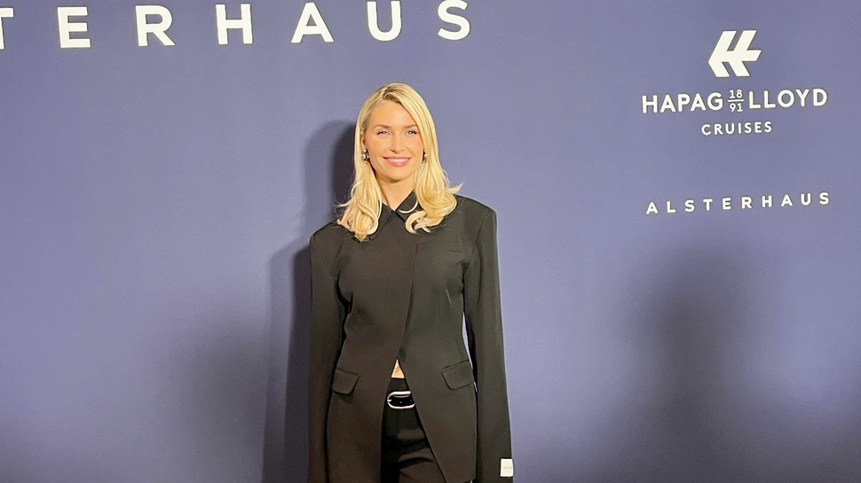 Model Lena Gercke auf dem Red Carpet