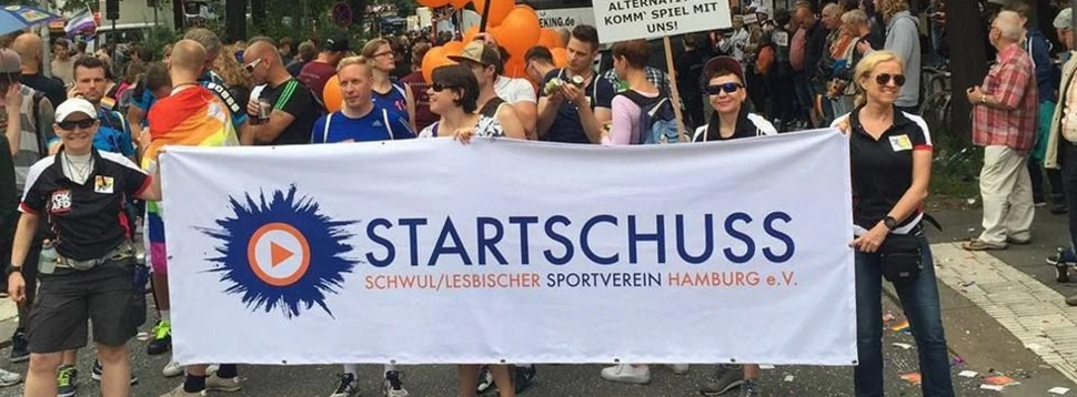 Startschuss, © Schwul/Lesbischer Sportverein Hamburg e. V.