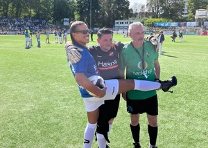 Tim Mälzer bei Kicken mit Herz