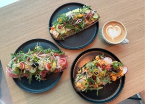 Das Café "Die Kaffeerei" mit Frühstücksangebot, © Die Kaffeerei