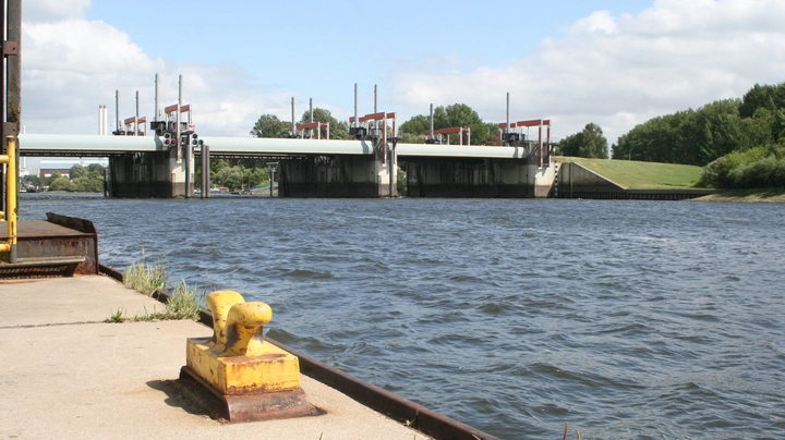 Galerie-Bild 2: Sperrwerk Billwerder Bucht