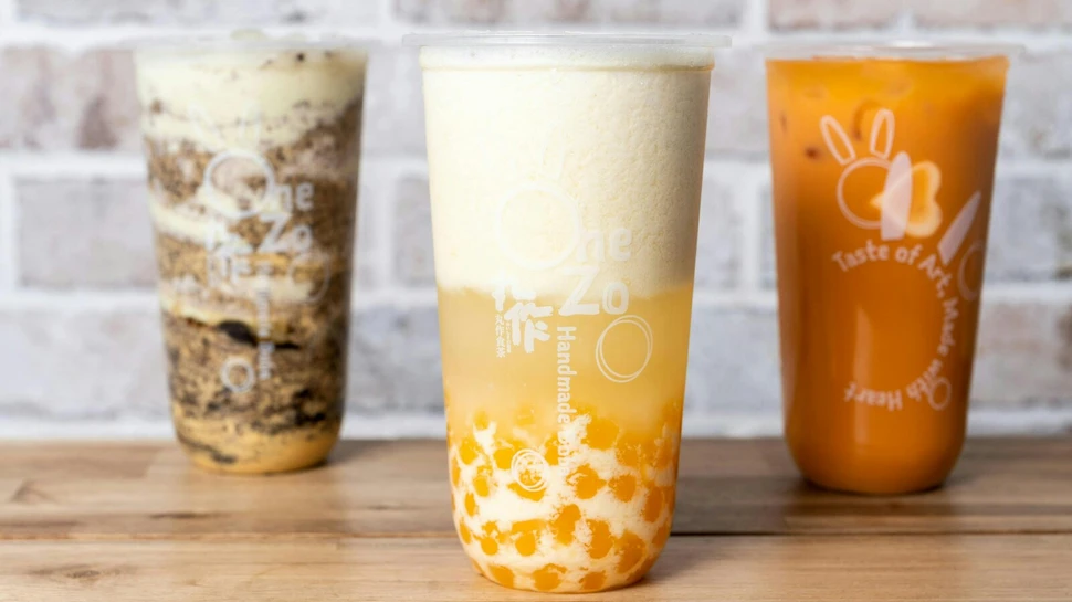 3 Sorten Bubble Tea