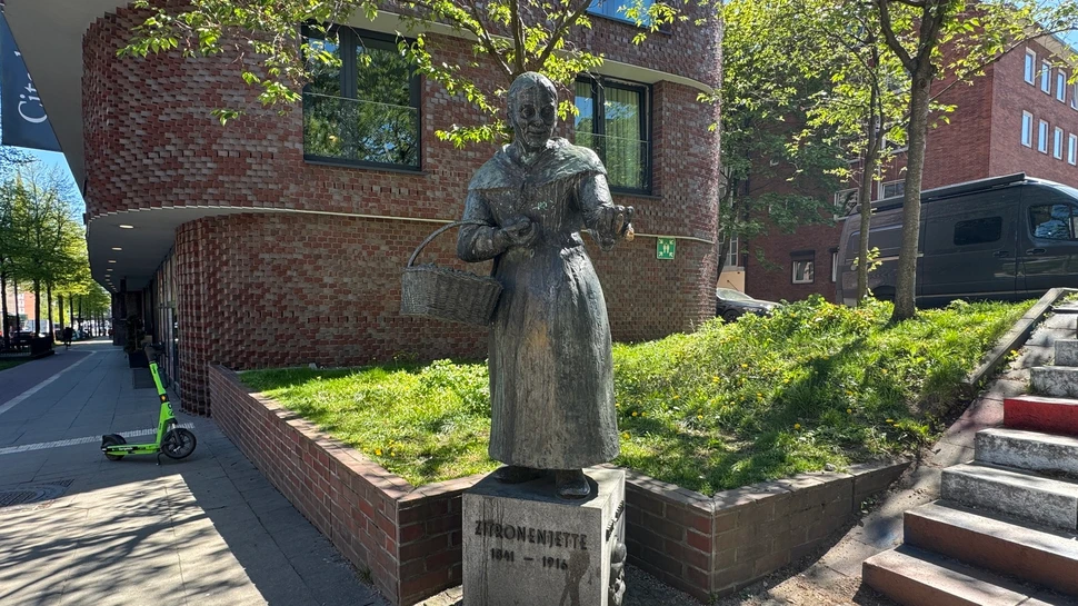Statue der Zitronenjette