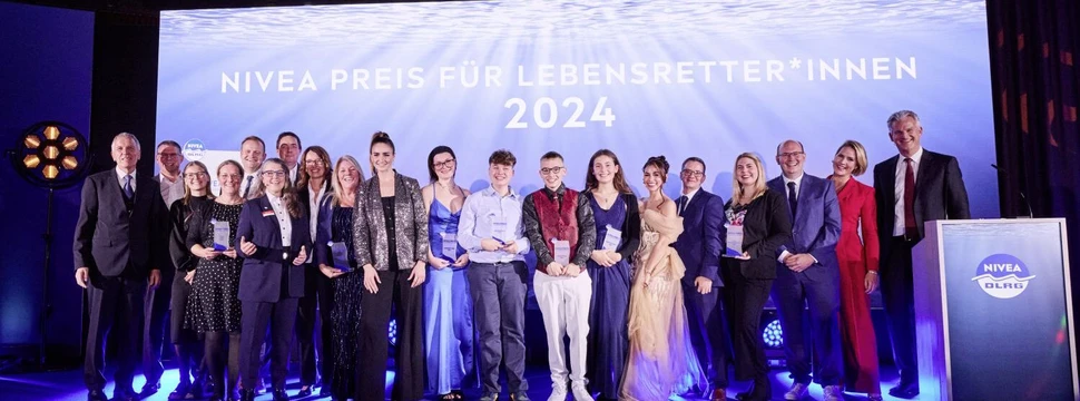 NIVEA Preis für Lebensretter Gruppenfoto, © Beiersdorf AG