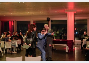 Der DaVinci Tod - Szene Valentino Dante wird ins Kreuzverhör genommen