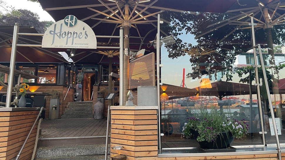 Eingangsbereich von Hoppe's Restaurant