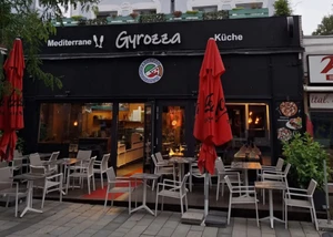 Eingang zum Restaurant Gyozza