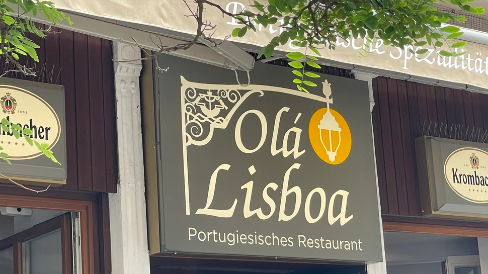 Fassade vom Olá Lisboa Portugiesisches Restaurant
