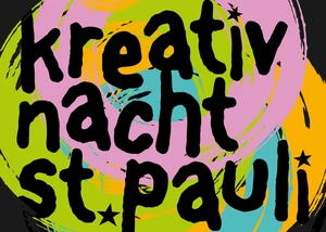 Das bunte Logo der Kreativnacht St. Pauli 2026
