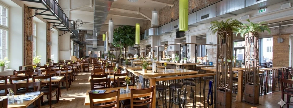 Gastraum vom Gasthaus Quartier 21