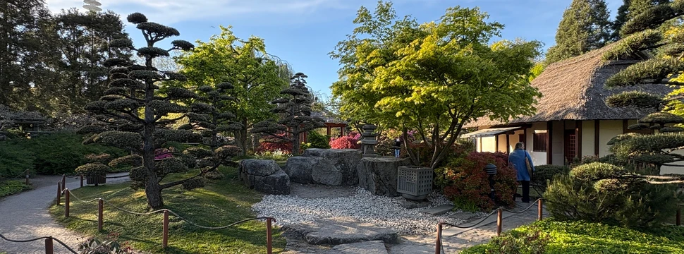 Planten un Blomen mit japanischem Garten