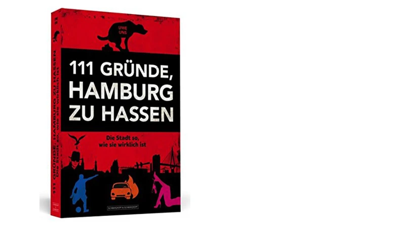 111 Gründe Hamburg zu hassen, Buchcover