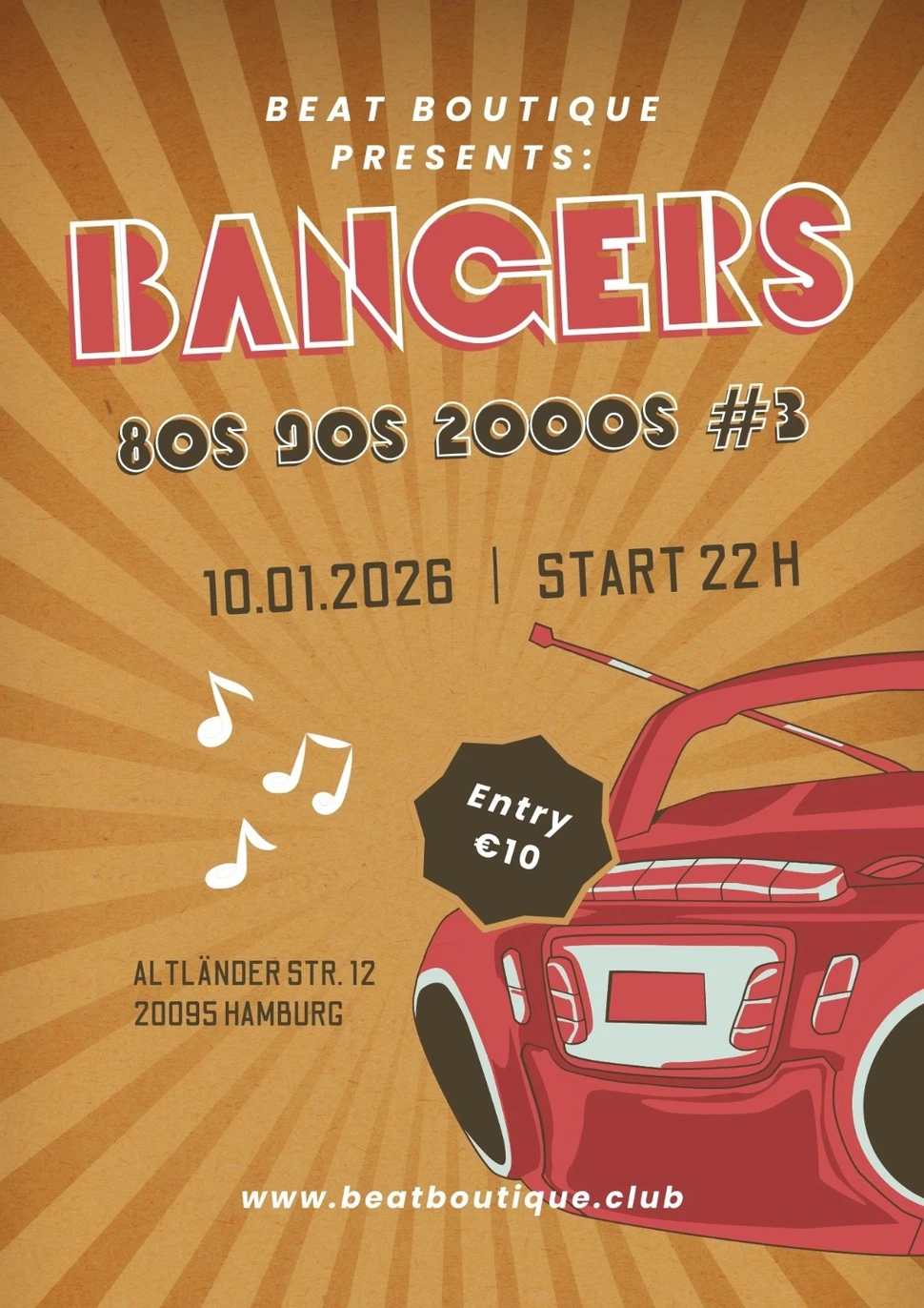 Flyer der Veranstaltung