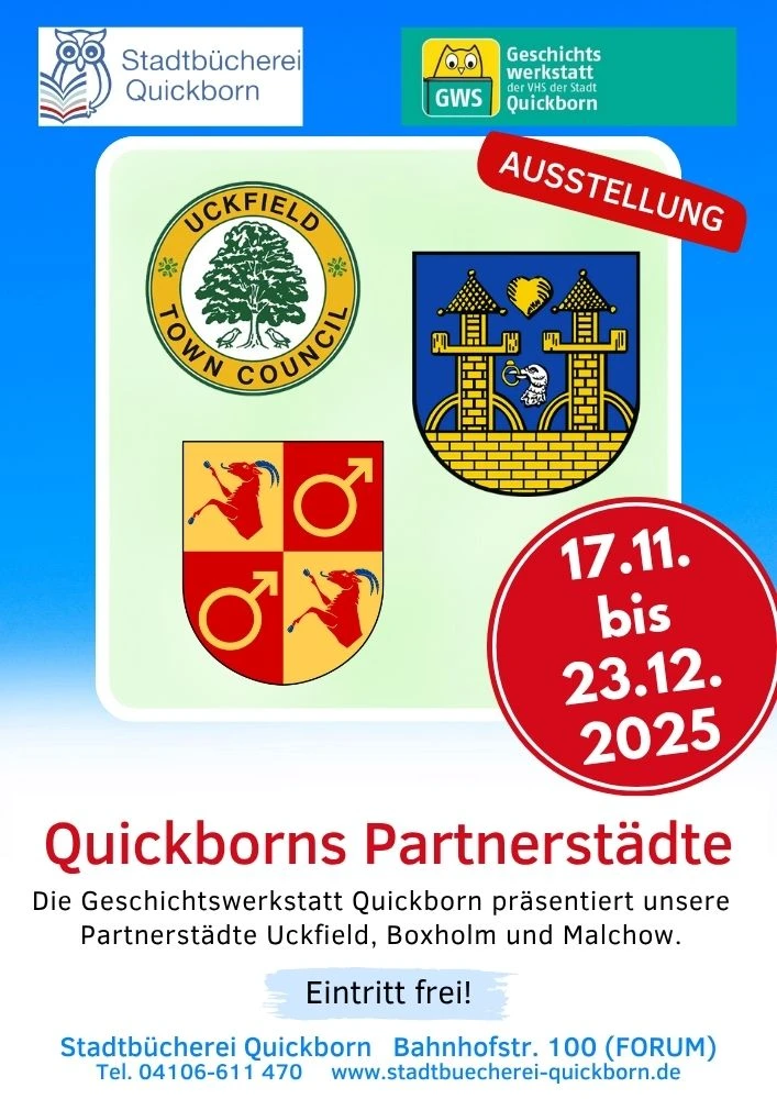 Ausstellung Quickborns Partnerstädte