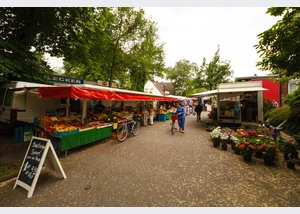 Wochenmarkt in der Grelckstraße