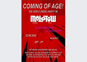 COMING OF AGE! (GEN-Z PARTY)