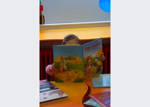 Der Kinderbereich in der Bücherhalle Schnelsen