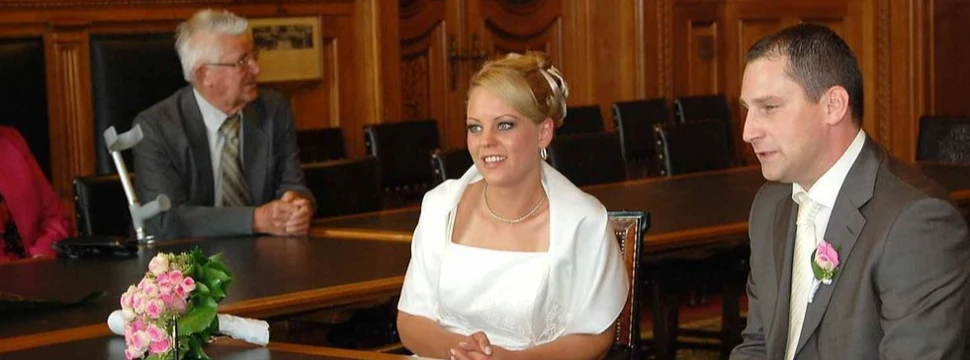 Heiraten im HaHeiraten im Ratshaus, © Pressestelle des Senats/Julian Boymburger Rathaus