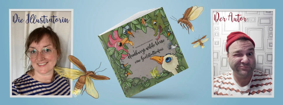 Buch Hamburgs wilde Verse – eine Großstadtsafari von Christian Altstaedt & Therese Hein-Sörgel