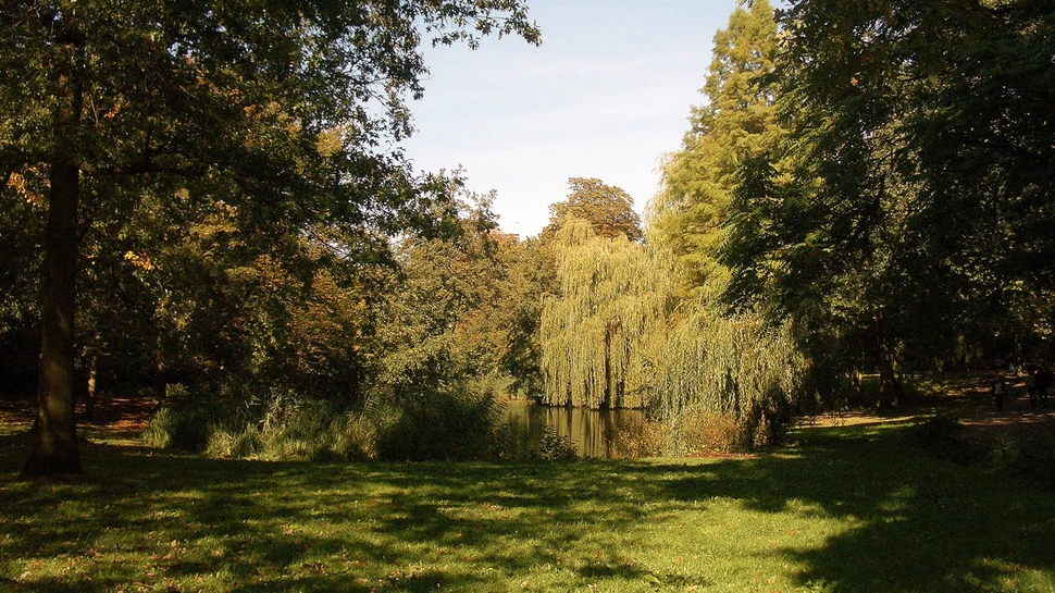 Park am Weiher in Eimsbüttel