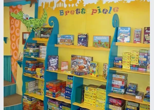 Die Spieleecke in der Bücherhalle Elbvororte