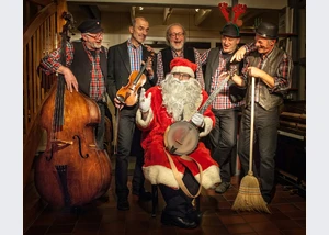 Internationale plattdüütsche Skiffle Wiehnacht mit der Band Appeltown Washboard Worms