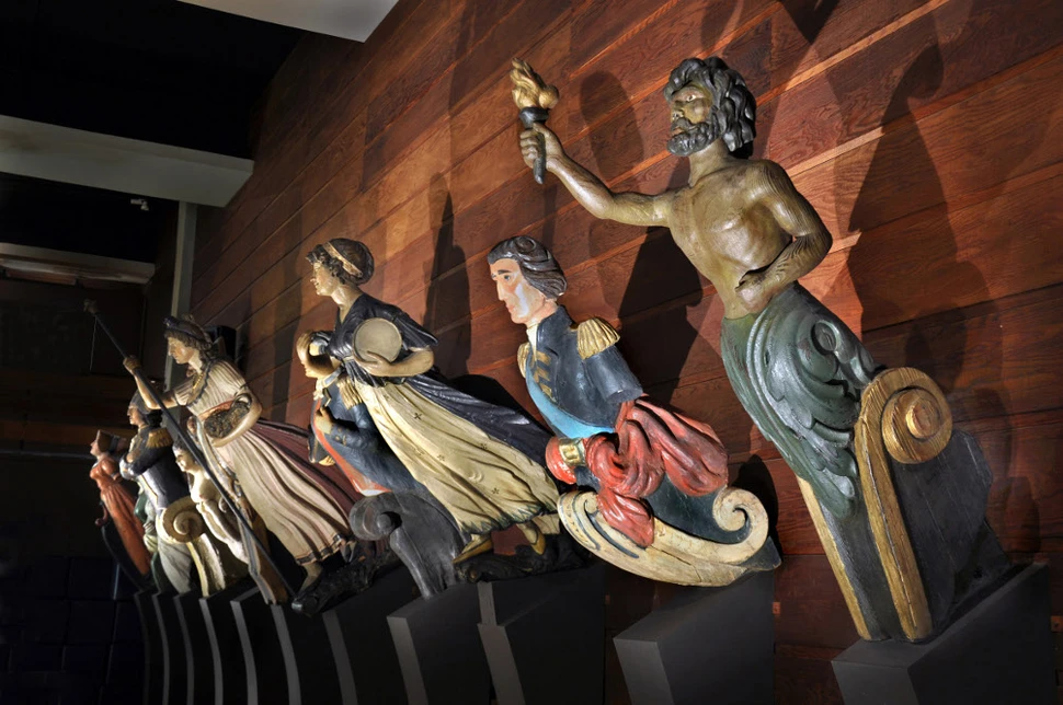 Altonaer Museum: Galionsfiguren Altonaer Museum: Galionsfiguren