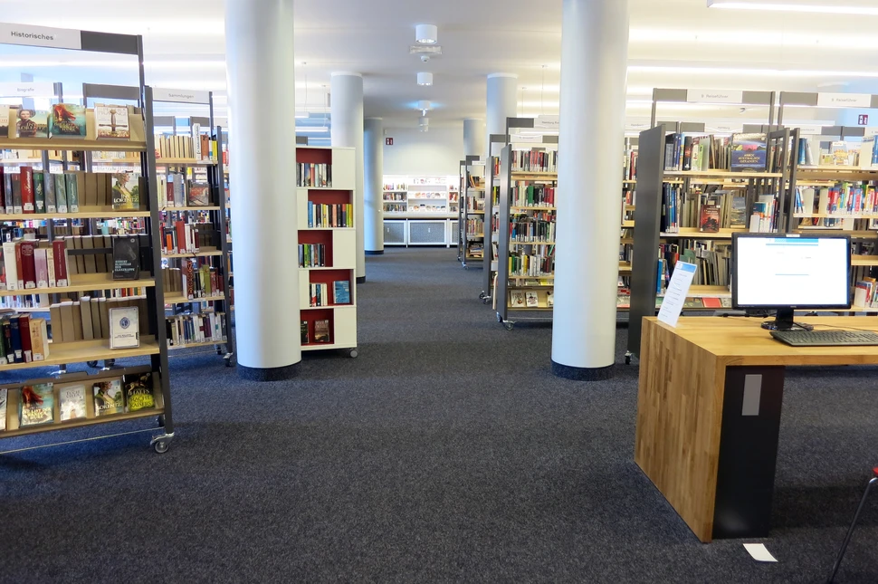 Die Bücherhalle Barmbek Die Bücherhalle Barmbek
