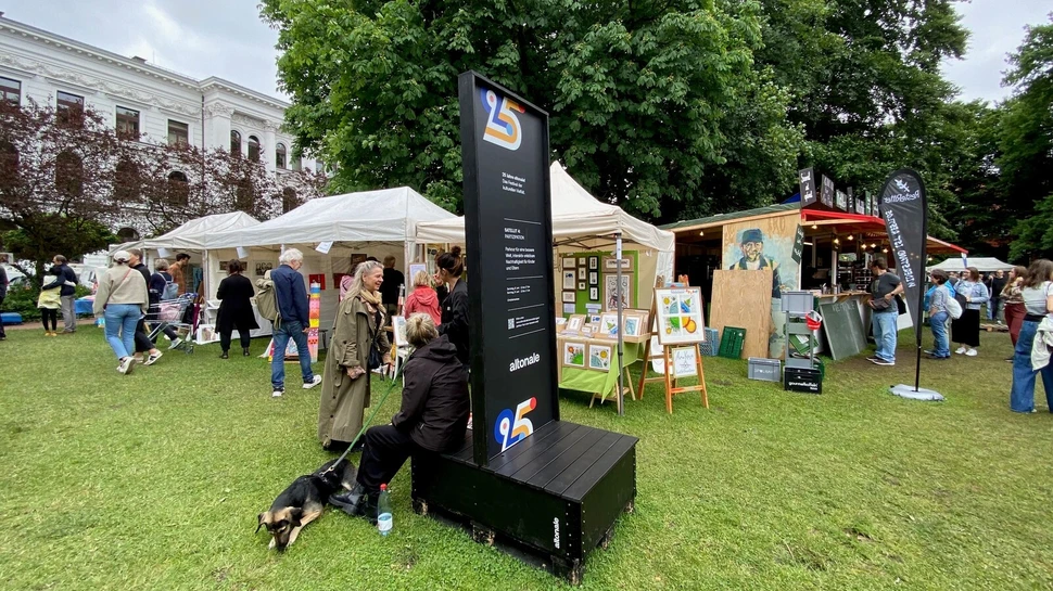 Altonale Kunstmarkt auf der Christianswiese