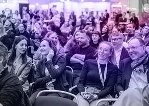 Publikum bei einem Vortrag