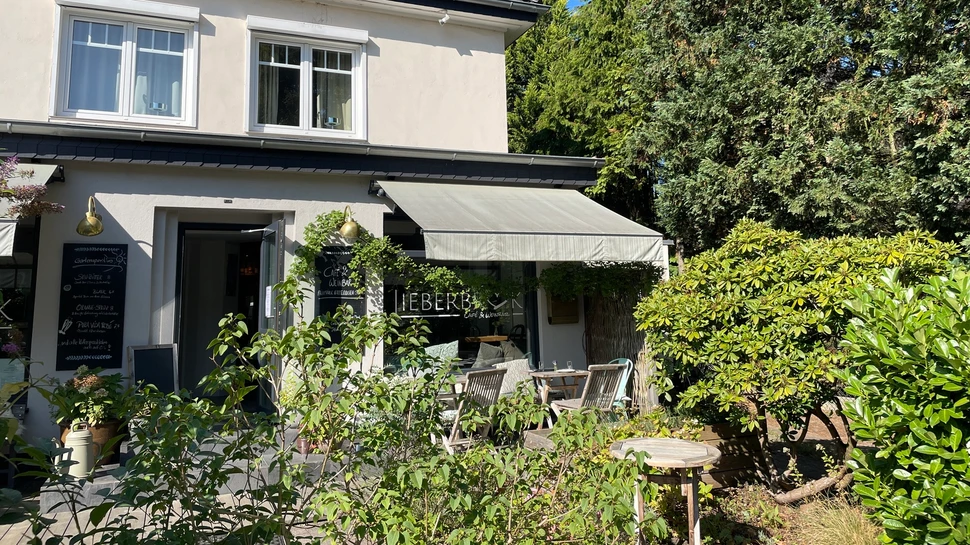 Außenansicht der Lieberbrook Café und Weinbar