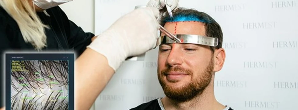Haartransplantation Vorbereitung, © Hermest International Group
