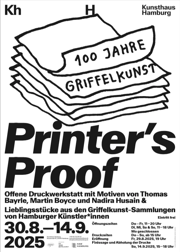 Printer's Proof – 100 Jahre griffelkunst Printer's Proof – 100 Jahre griffelkunst