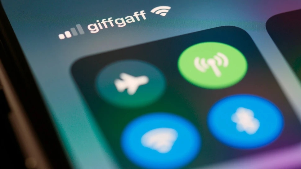 Display eines Mobiltelefons