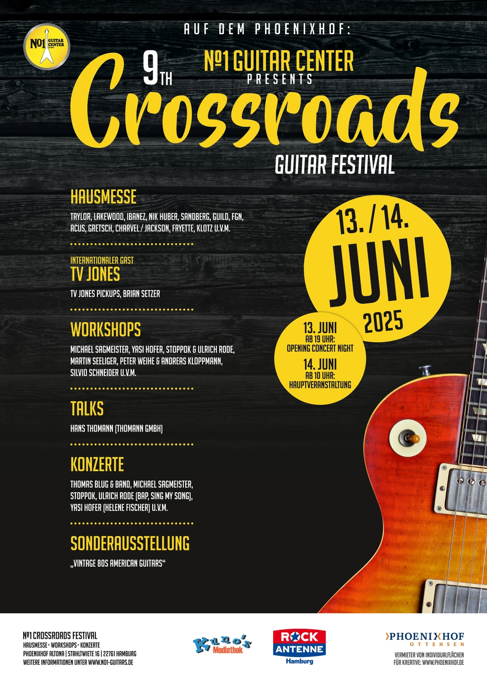 Crossroads 2025 Plakat Crossroads 2025 Plakat