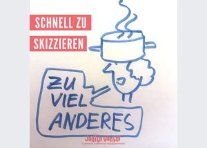 Sketchnotes an einem Samstag im Atelierhaus 51 lernen