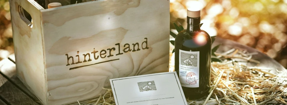 Bio-Olivenöl von hinterland, © Hinterland GmbH