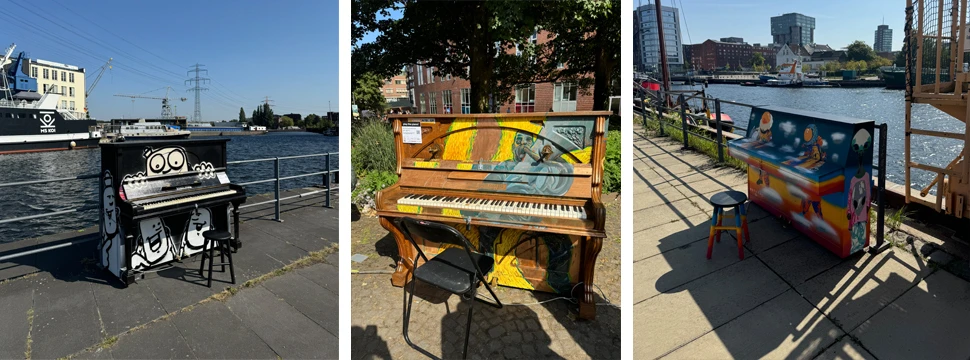 "play the piano" Klaviere in Harburg, © hamburg-magazin.de